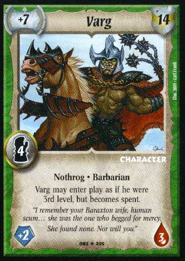 Varg - Foil